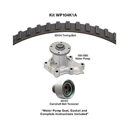 Dayco 87-88 Nissan 0Sx V6 3.0L WP104K1A